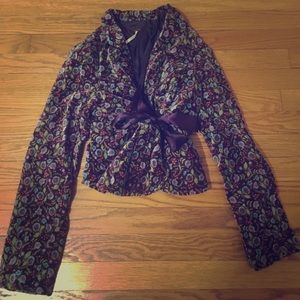 1 DAY SALE Free People fall velvet blazer